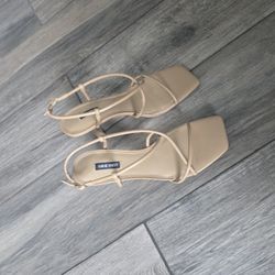 Nine West Square Toe Strappy Sandal