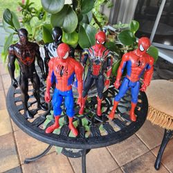 Malver Hero Titan Series Lot of 7 12" 
5 Spiderman, 1 Superman,1 Batman.
I like serious buyers 📢 📢