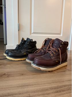 MocToe Work Boots Size 10-10.5