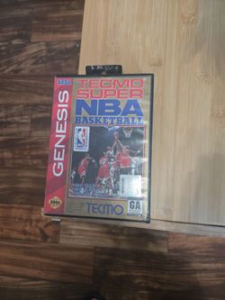 Tecmo Super NBA Basketball Sega Genesis