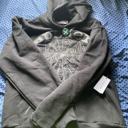 Sp5der Phantom Web Hoodie