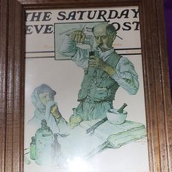 Framed Pharmacist print