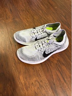 Nike Free 4.0 Fly knit Running Shoes Gray/ Black Womens Size 12