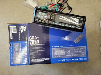 Alpine CDA-7894 Head Unit CD Player