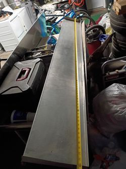 Stainless steel shelf