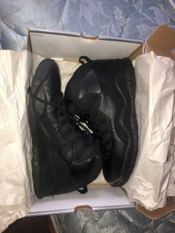 Jordan 10 retro “black out”