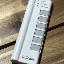I>clicker Student Remote (Gen1)