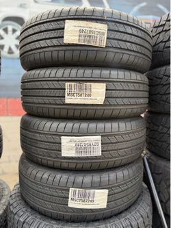 215/60/17 Goodyear 4 new tires installed ✅ instaladas ✅ 🔥