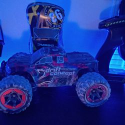 R/C Truck And 2 Drones