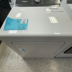 New Open Box 📦 Discounted-Whirlpool-Electric-Dryer