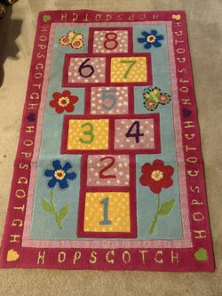 Hopscotch Play Rug And Tinker bell Rug 