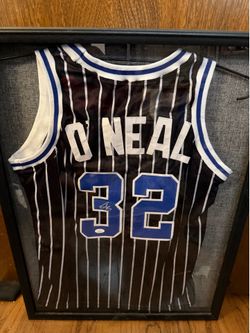 signed Orlando Magic Shaquille O'Neal Shaq Jersey