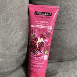 BRAND NEW FREEMAN POMEGRANATE PEEL OFF GEL MASK