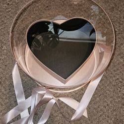 Acrylic Heart Box 