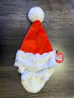 BARK Here Comes Santa Paws Dog Santa Hat