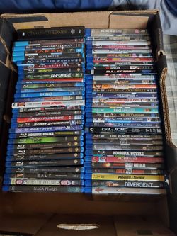 62 Blu-ray Movies & Samsung Blu-ray Player