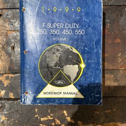 F-Super Duty 250,350,450,550 Volume 1 Workshop Manual 