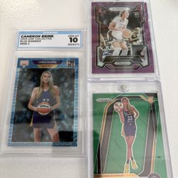 Cameron Brink 3 Card Lot