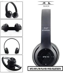 Wireless Headphones, MP3 Player