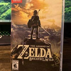 Nintendo Switch Zelda Breath Of The Wild Game