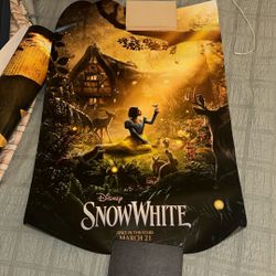 Snow White Full Size Theatrical Movie Poster From AMC