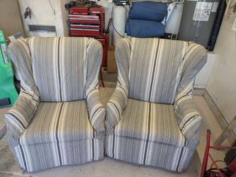 2 Chairs - perfect condition - under covers is also new