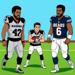 2 tix price per Tix  Raiders vs Bears Sunday September 28th 1:25 Sections 432 Row 6 Seat 24-25 