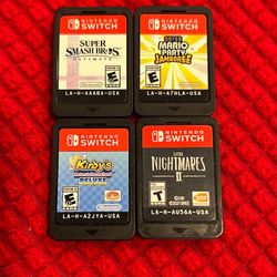 Nintendo Switch Games. Super Smash Bros, Super Mario Party Jamboree And More