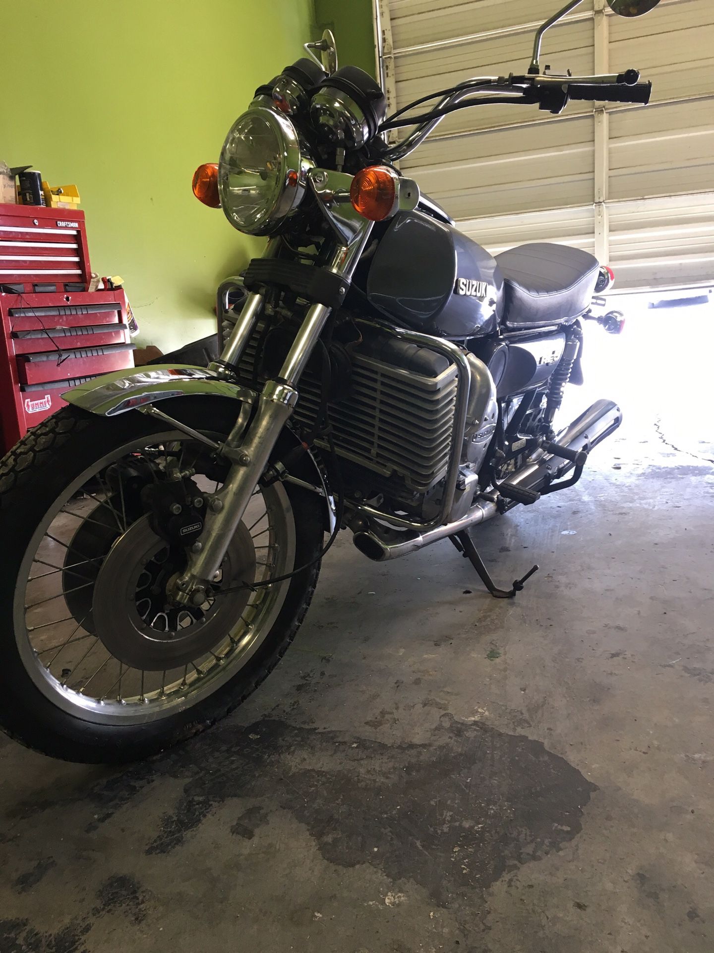 1976 Suzuki Rotary motorcycle