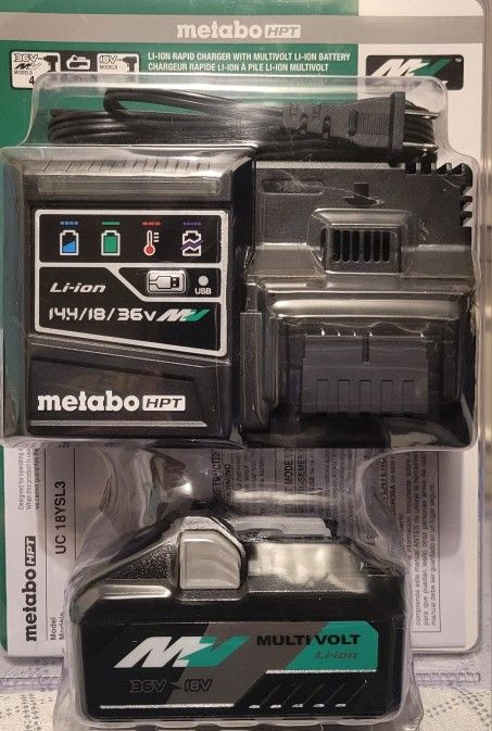 METABO MULTI VOLT BATTERY & CHARGER