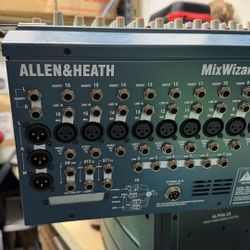 Allen & Heath MixWizard WZ³ 16:2 – 16-Channel Analog Mixing Console