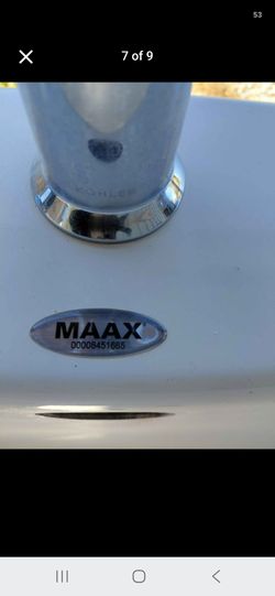 MAAX Bathtub with Kohler Faucet