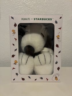 Starbucks + Peanuts Snoopy Plush New in Box (2026)