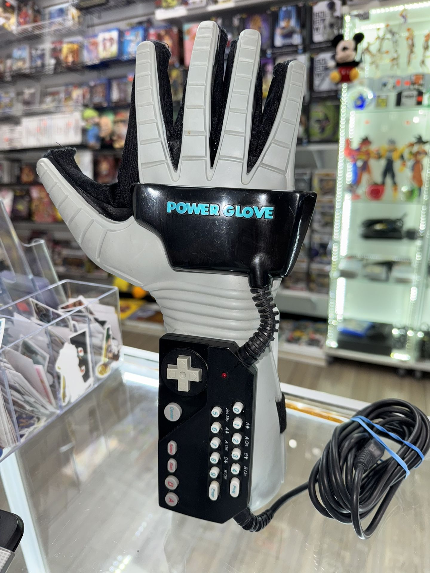 Nintendo (NES) Power Glove Controller W/O Sensor Bars tested