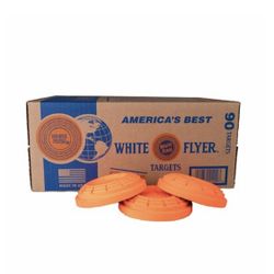 White Flyer Trap and Skeet Targets 90ct