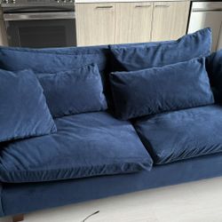 West Elm Couch and Chair