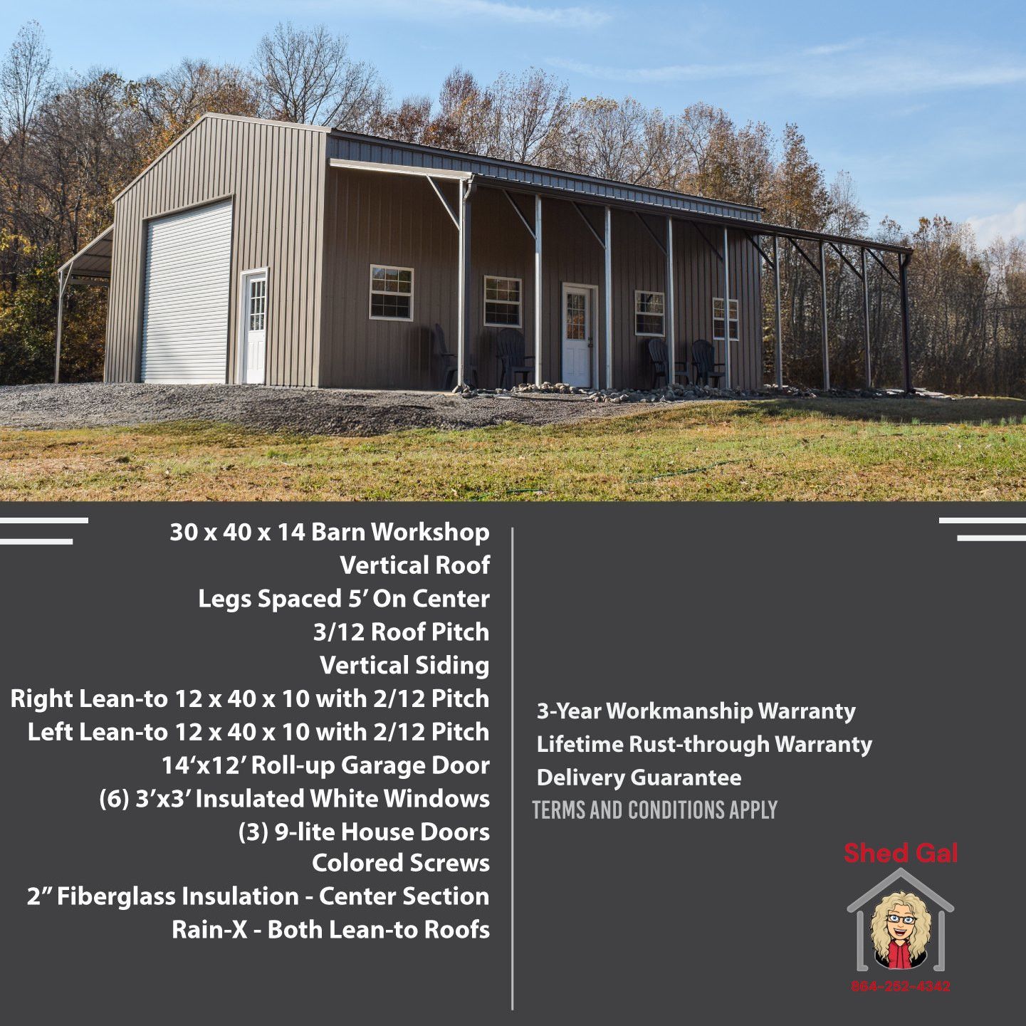 Shed Gal Steel Buildings Huge Sale Available Now!