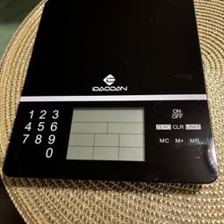 Digital Food Scale, [5000g, 1g] IDAODAN 