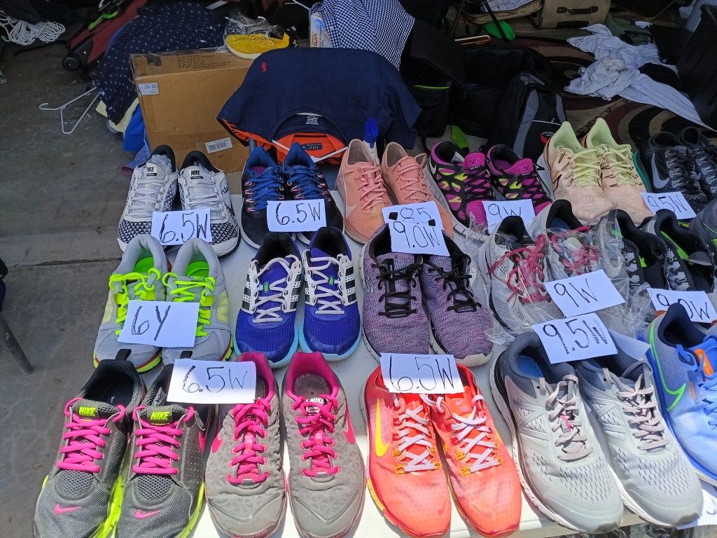 75 Pairs Of Sneakers (Bulk Sale) Nike! Polo! Adidas!