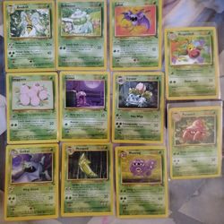 Pokemon Cards Fossil 1990's