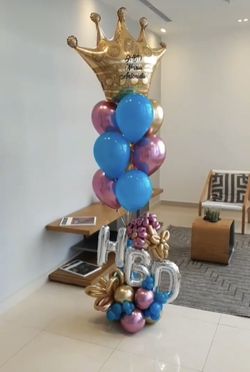 Balloons Bouquet- Happy Birthday
