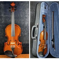 Gliga Gems 1/8 Size Violin Outfit Bow & Case - Good Used Condition Aug 28, 2000