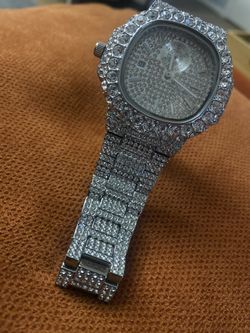 Armani iced clearance out watch