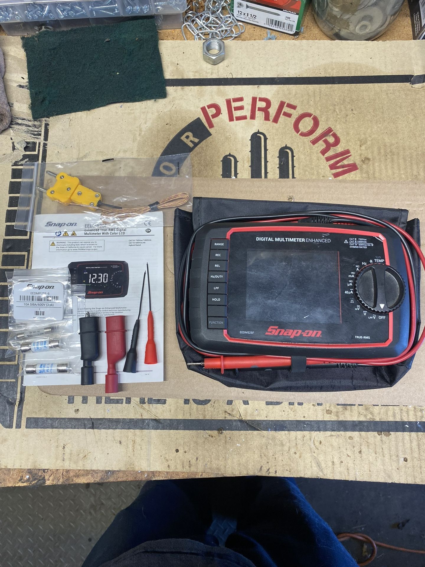 Snap On Multimeter Eedm525f