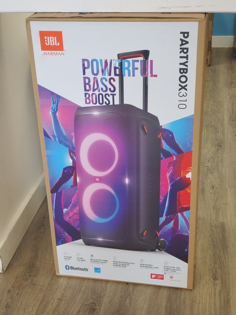 JBL Partybox 110 Brand New Speaker - Buy it in full or Pay $5 to take it home and pay the rest later