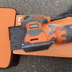 RIDGID 2.4 Amp Corded 1/4 Sheet Sander with AIRGUARD Technology