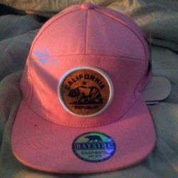 Pink California Hat