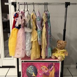 Disney Store Princess Costumes 3t