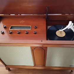 Record Player, Credenza, Console, Entry Table