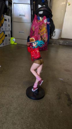 Dragon Ball GLITTER & GLAMOROUS Bulma II Red Color Figure from Japan